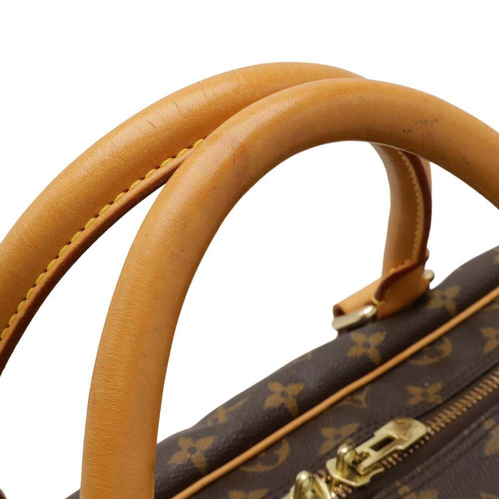 LOUIS VUITTON Authentic Brown Monogram Carryall Boston Bag - Picture 7 of 10